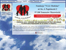 Tablet Screenshot of fundacja.nsj.rodzina.net